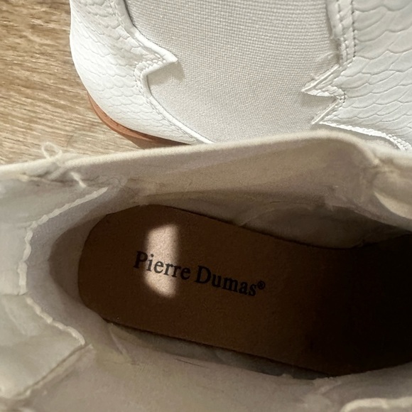 NWOT White Western Booties - Picture 4 of 4